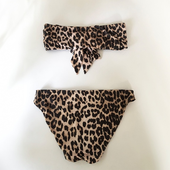 GANNI Bikini leopard print Size 40 - Picture 3 of 7